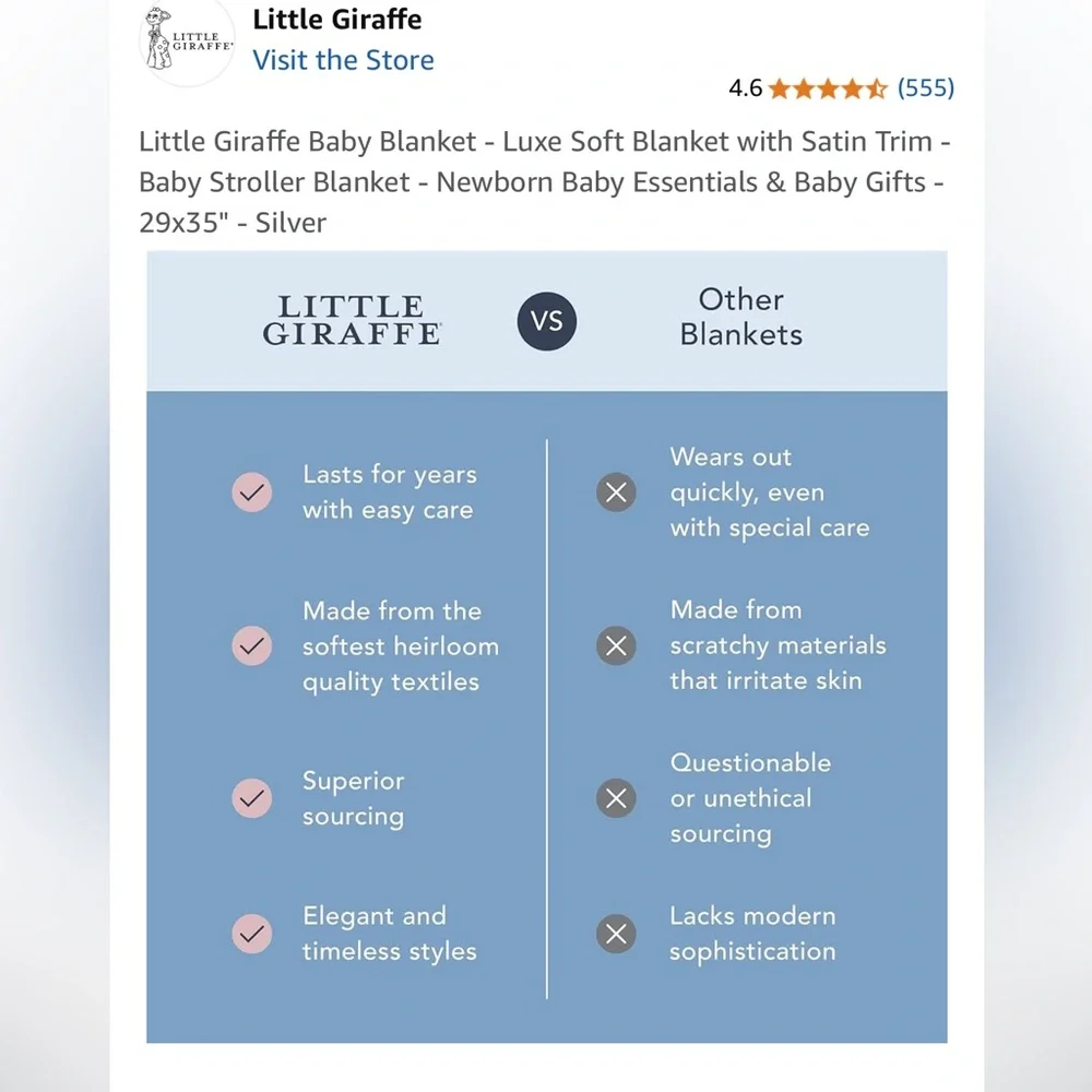 LUXURY BABY BUNDLE- baby blanket & lovey (BRAND NEW WITH TAGS) - retails $150 - Picture 11 of 14